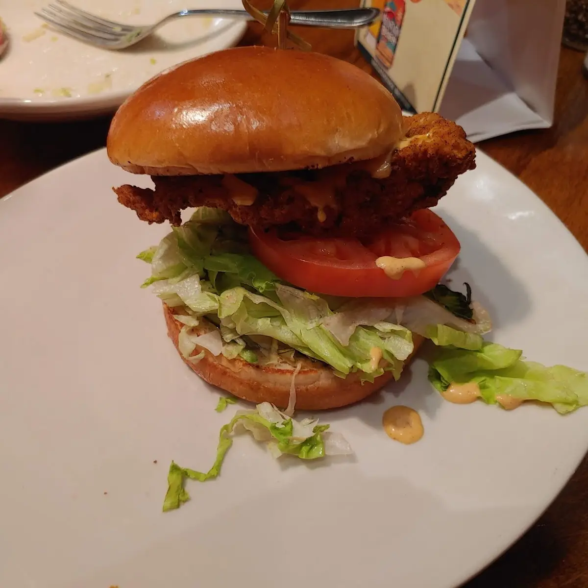 Bloomin' Chicken Sandwich