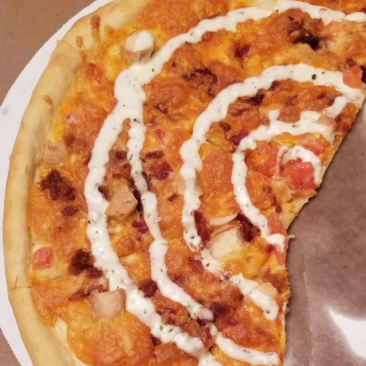 Buffalo Chicken Pizza