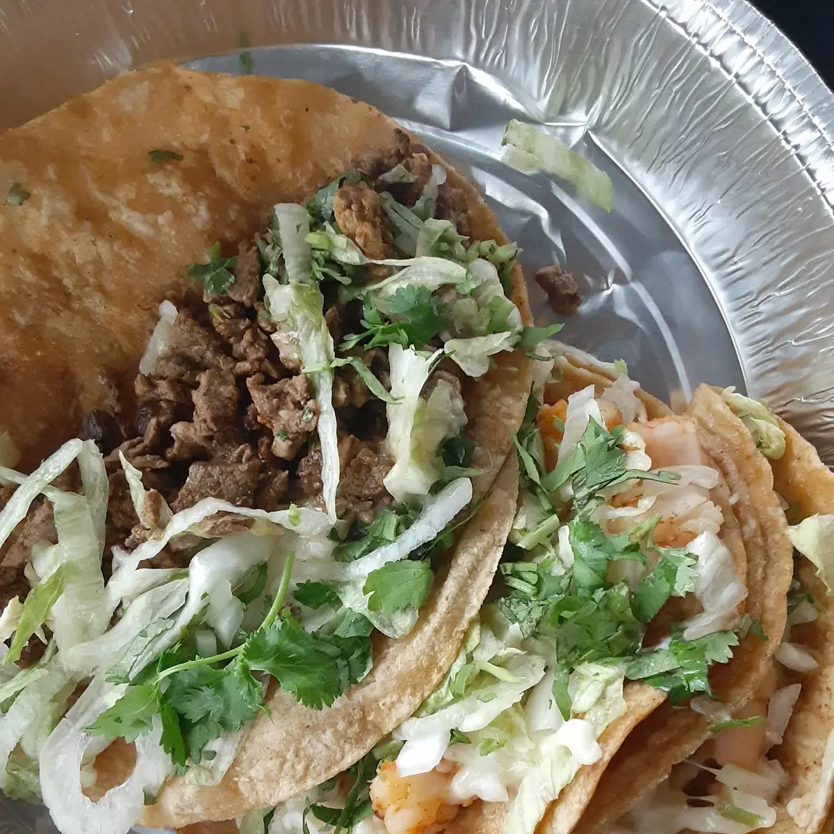 Steak and Shrimp Tacos
