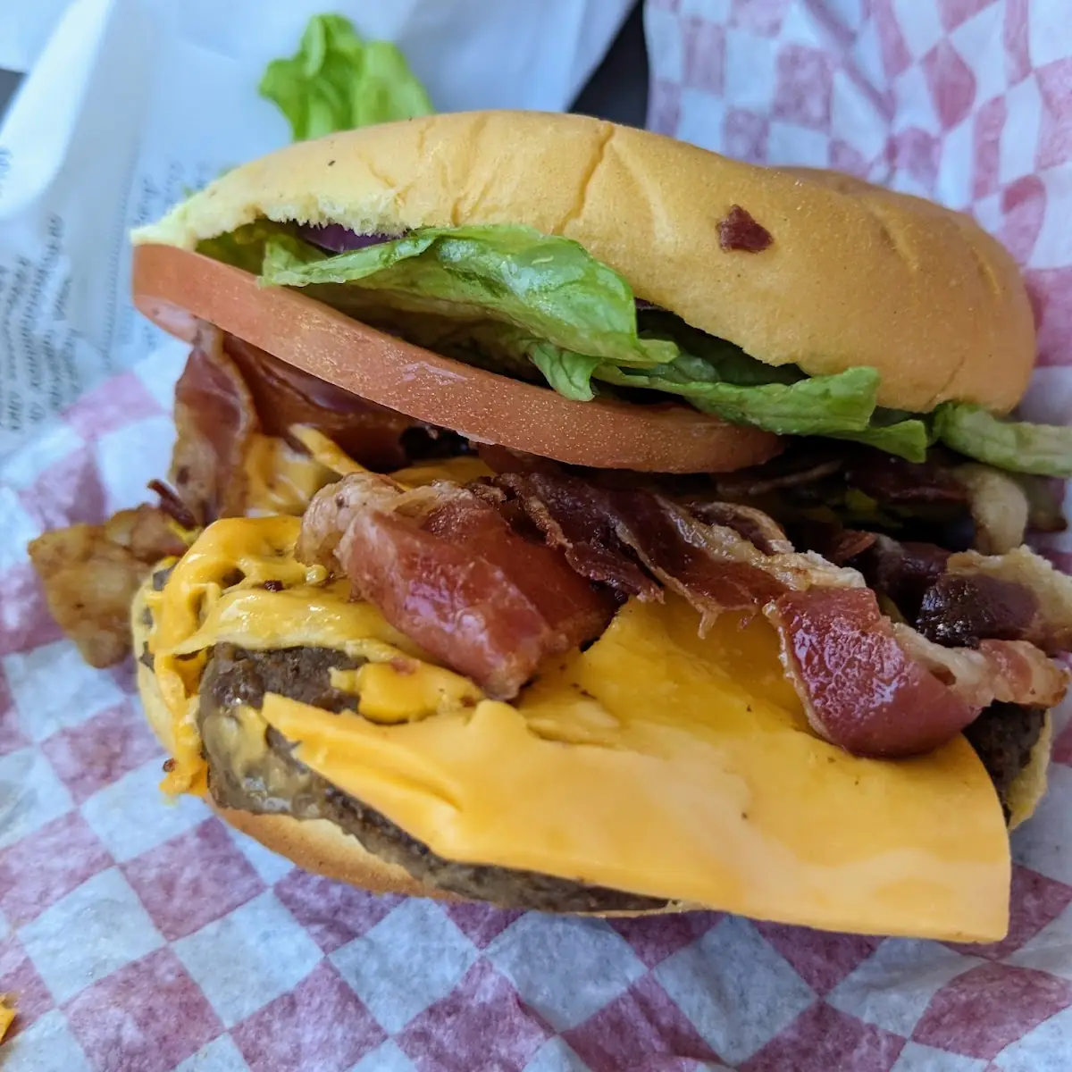 Bacon Cheeseburger Combo