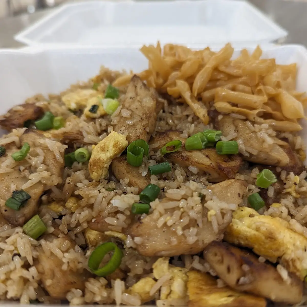 Volcanic Chicken Fried Rice
