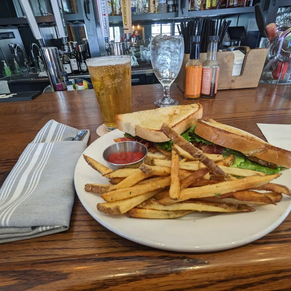 Fried Green Tomato blt Sandwich