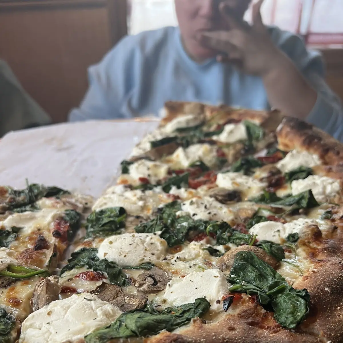 Spinach Pizza