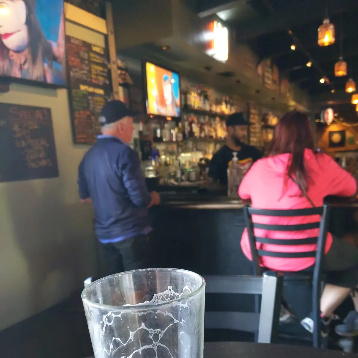Empty Happy Hour Beer Glass Sadness Included