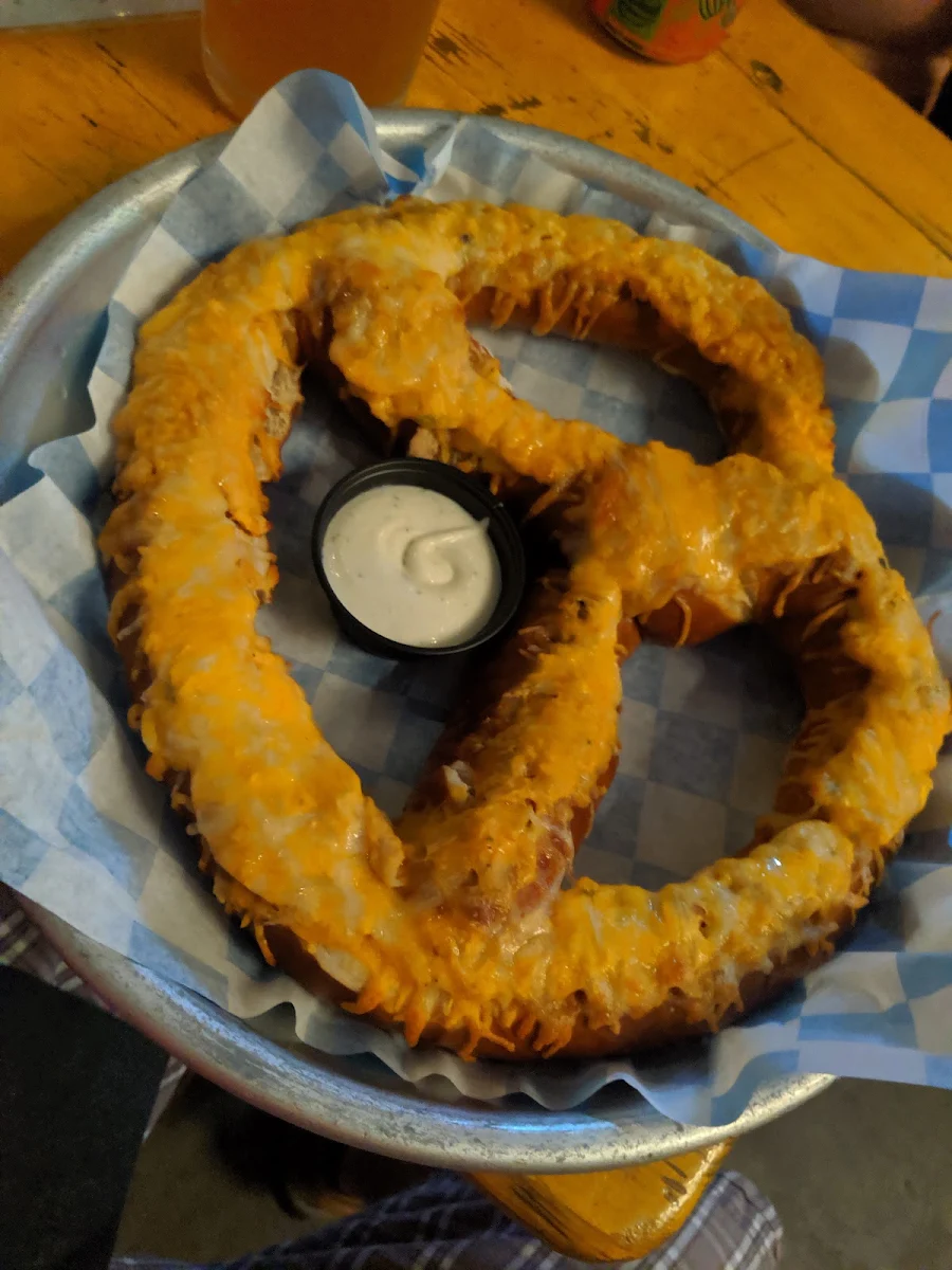 Buffalo Chicken Pretzel