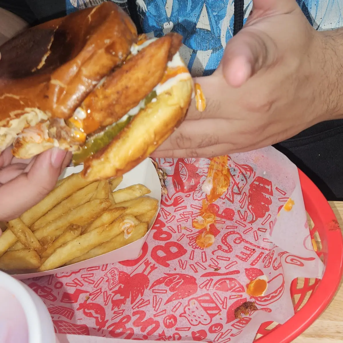 Buffalo Chicken Sandwich Combo