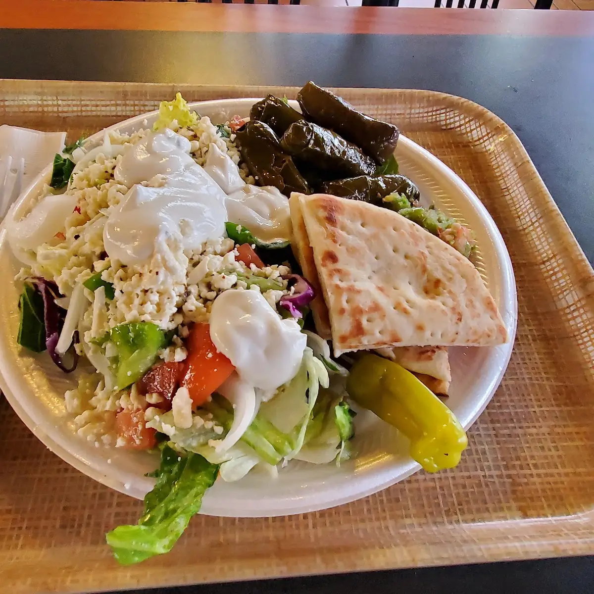 Dolmas Plate