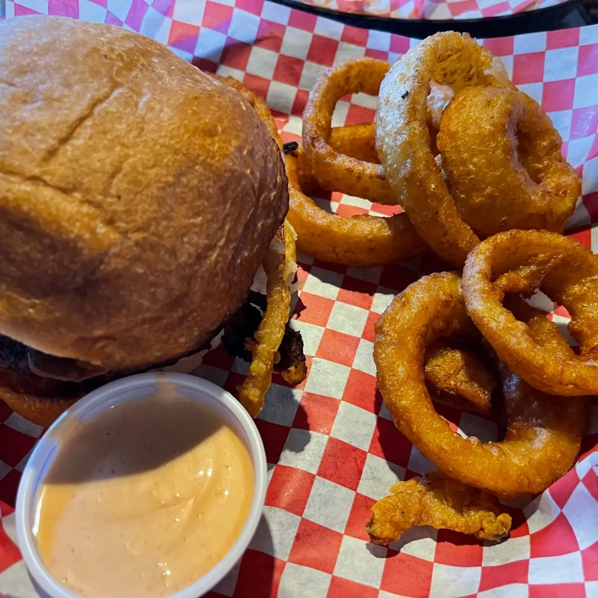 Garlic Parmesan Bacon Burger