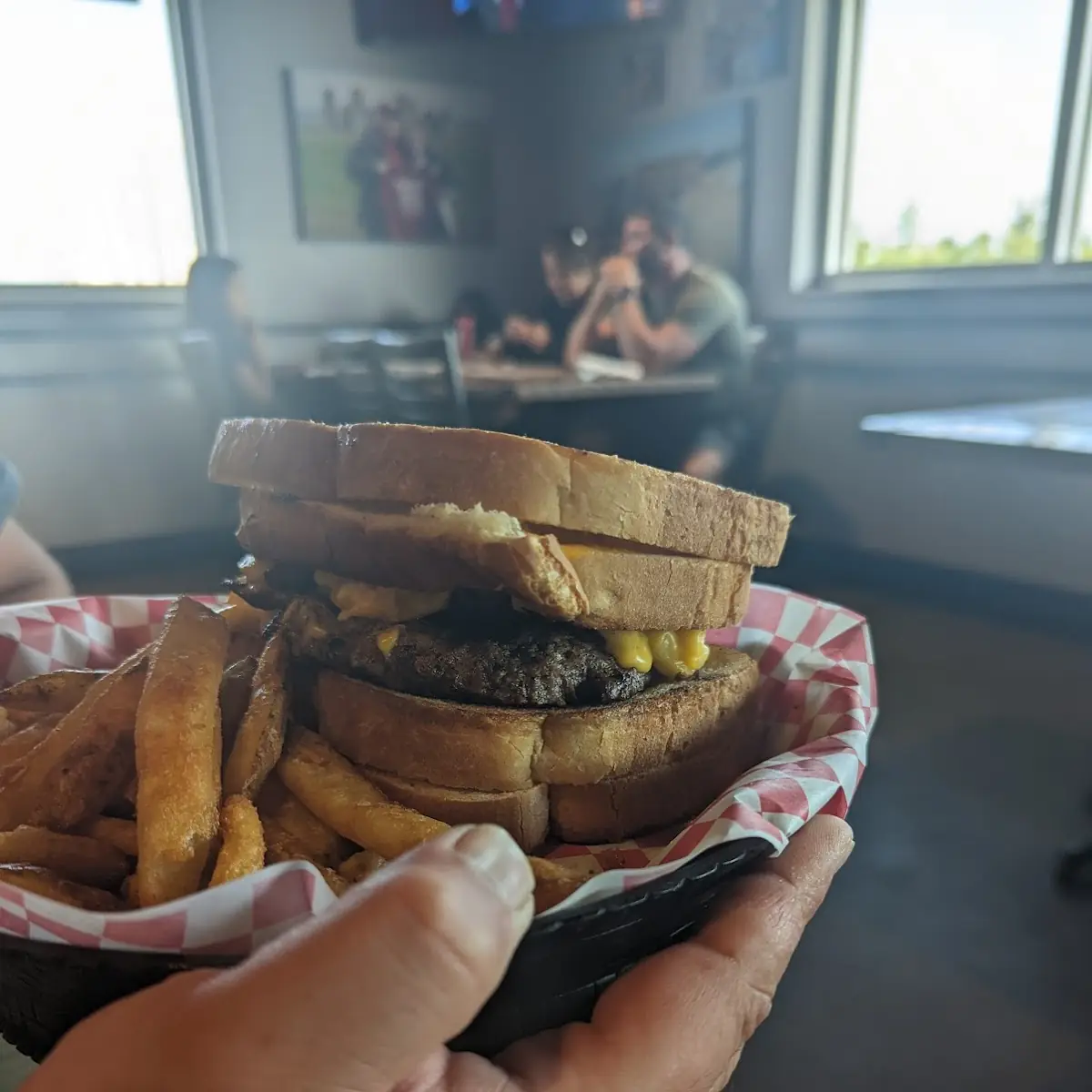 Mac and Cheese Burger
