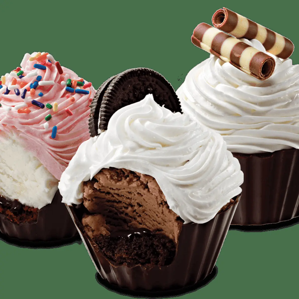 Ice Cream Cupcake Variety 6-Pack - Ready Now