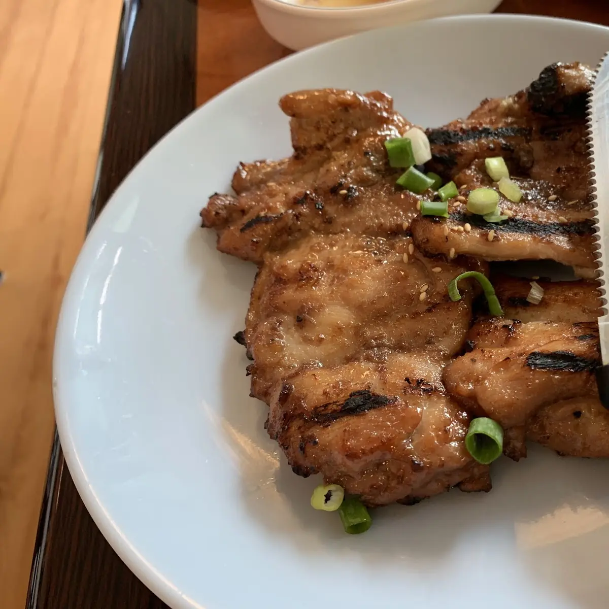 Spicy BBQ Sliced Pork Rib Eye