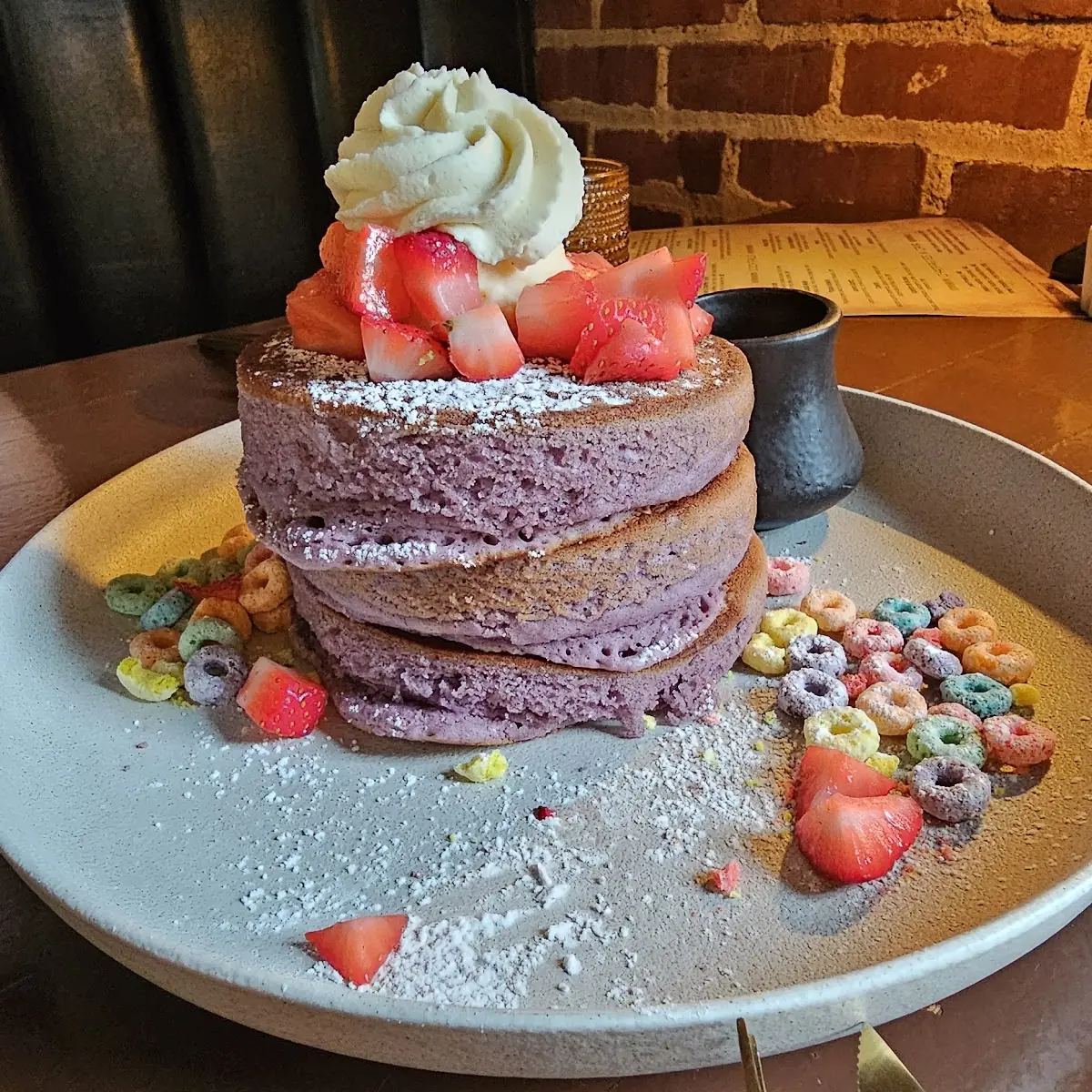 Ube Pancakes
