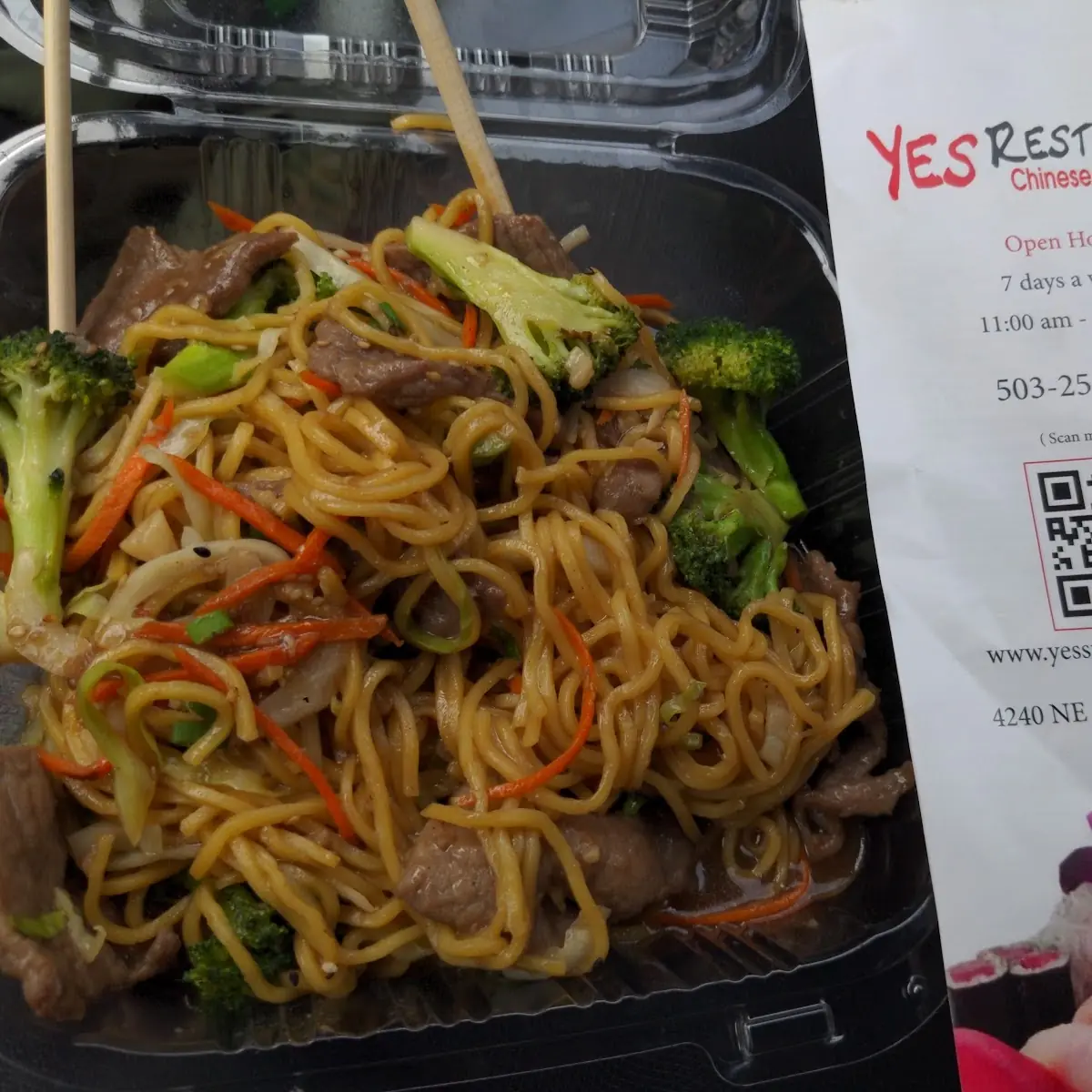 Beef Yakisoba