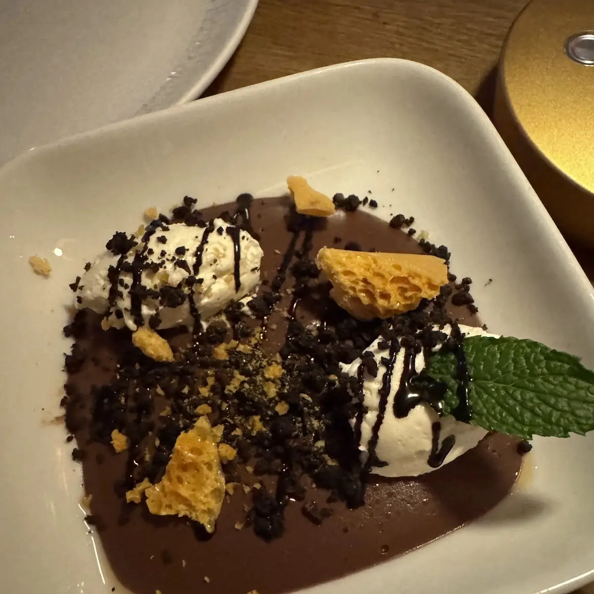 Dark Chocolate Budino