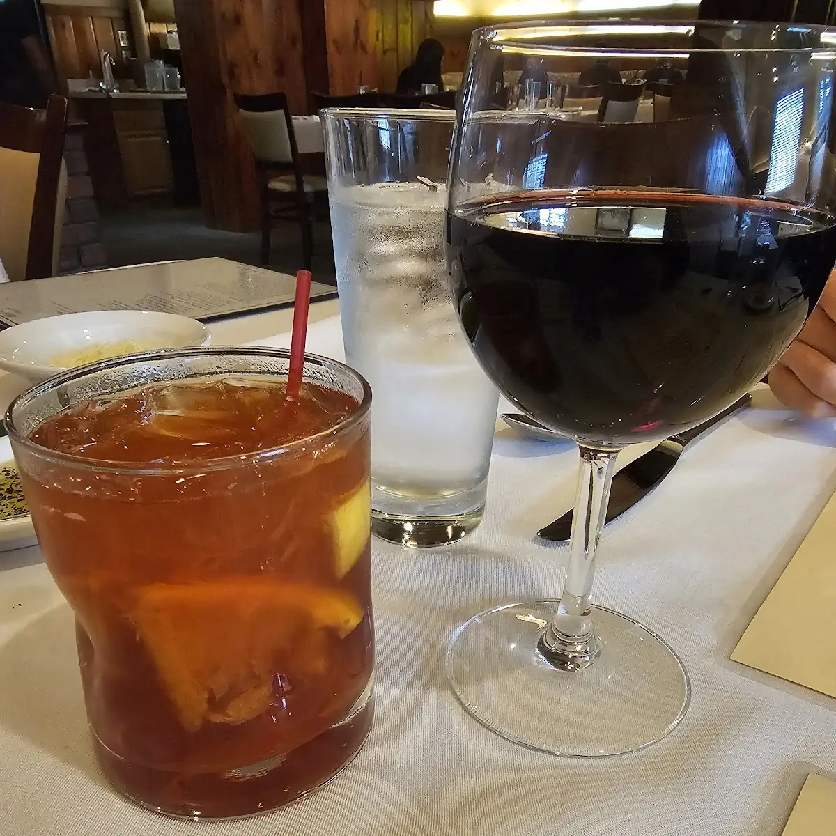 Old Fashioned & Sangiovese
