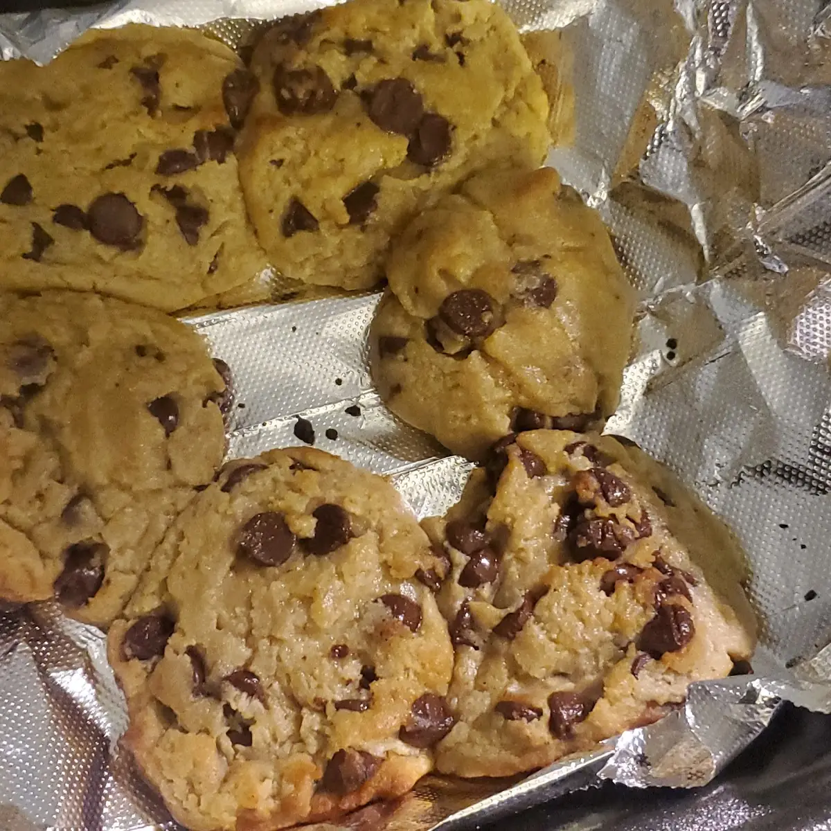 Half Baked Chocolate Chip Cookies