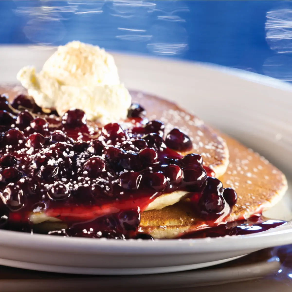 Huckleberry Pancakes
