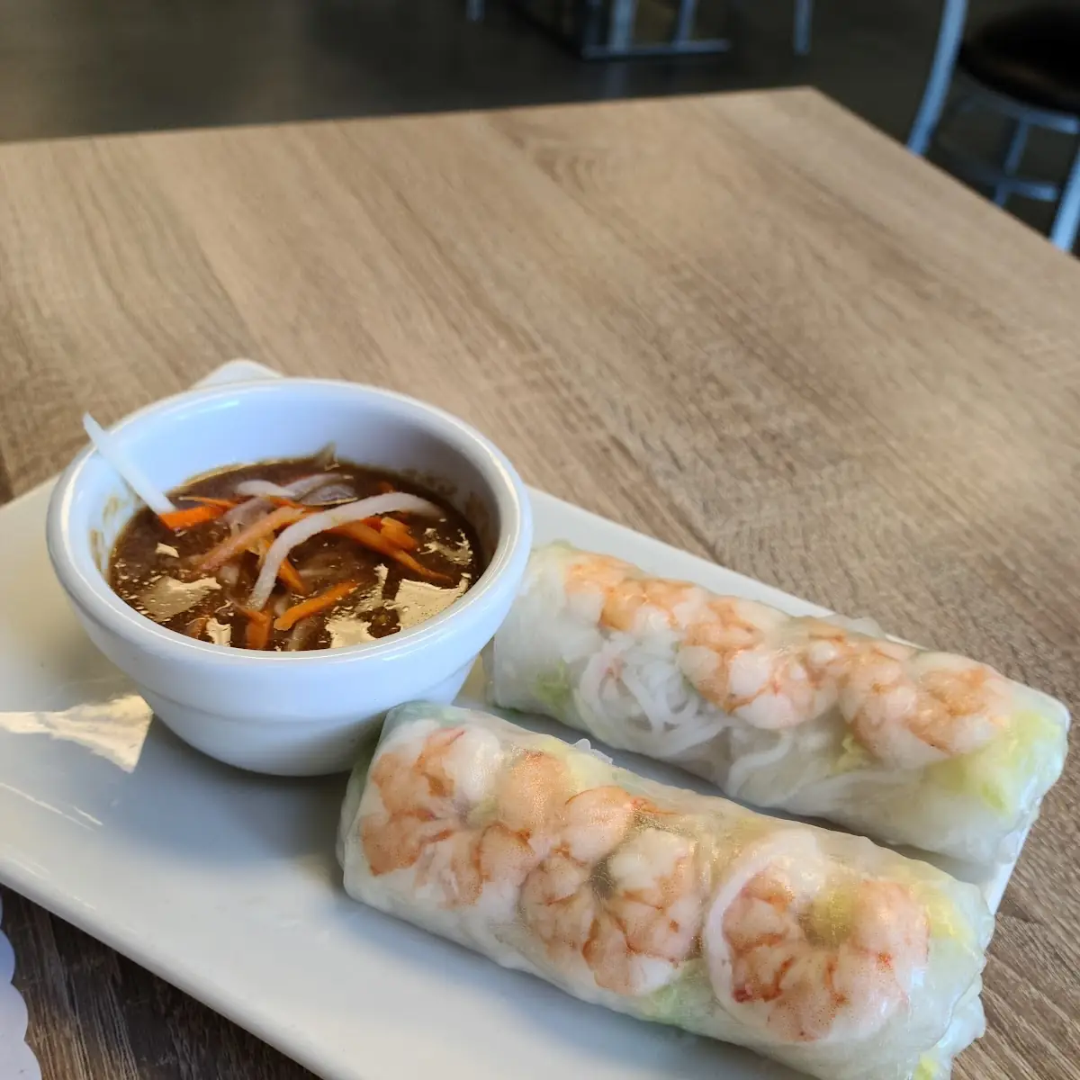 Gỏi Cuốn Chay 4 Rolls Vegetable Spring Rolls