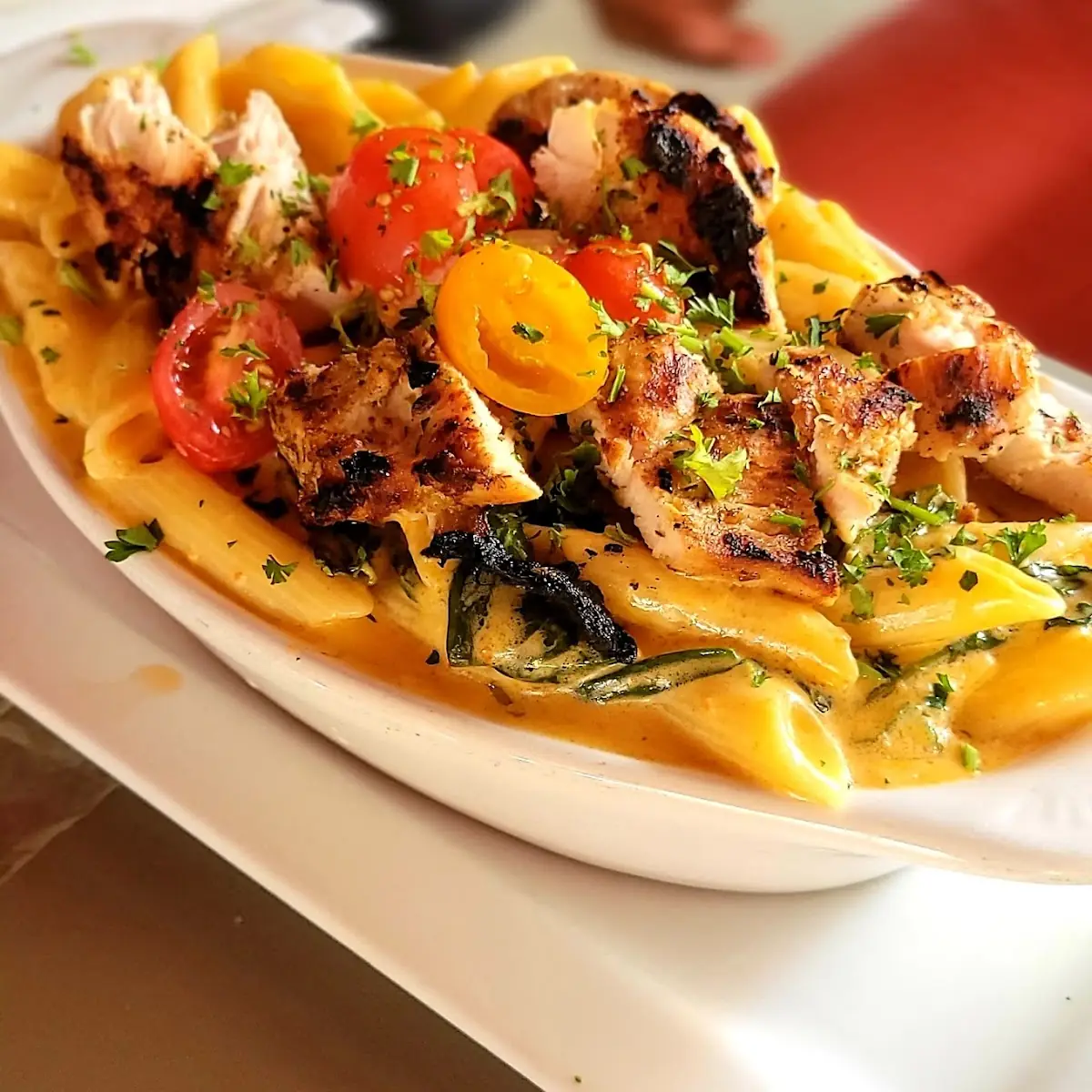 Spicy Chicken Alfredo