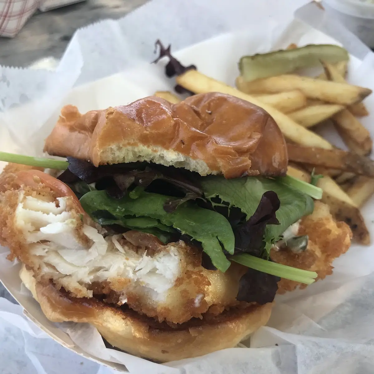Haddock Sandwich