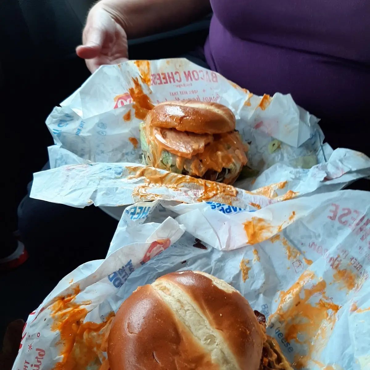 Flamethrower Burger