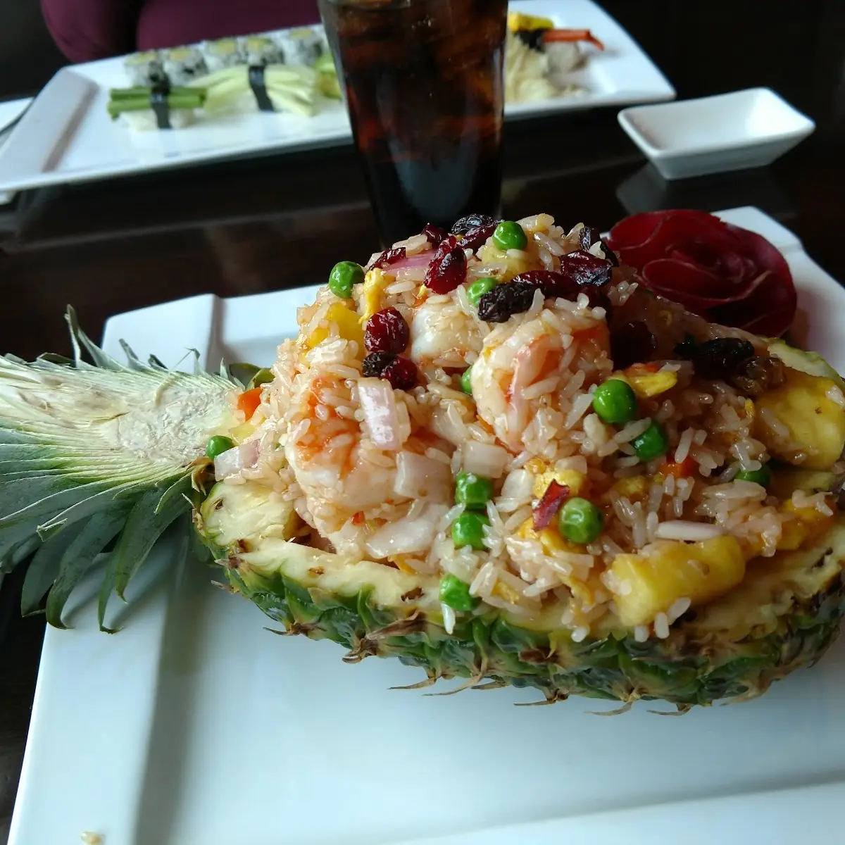 Pineapple Fried Rice with Chicken