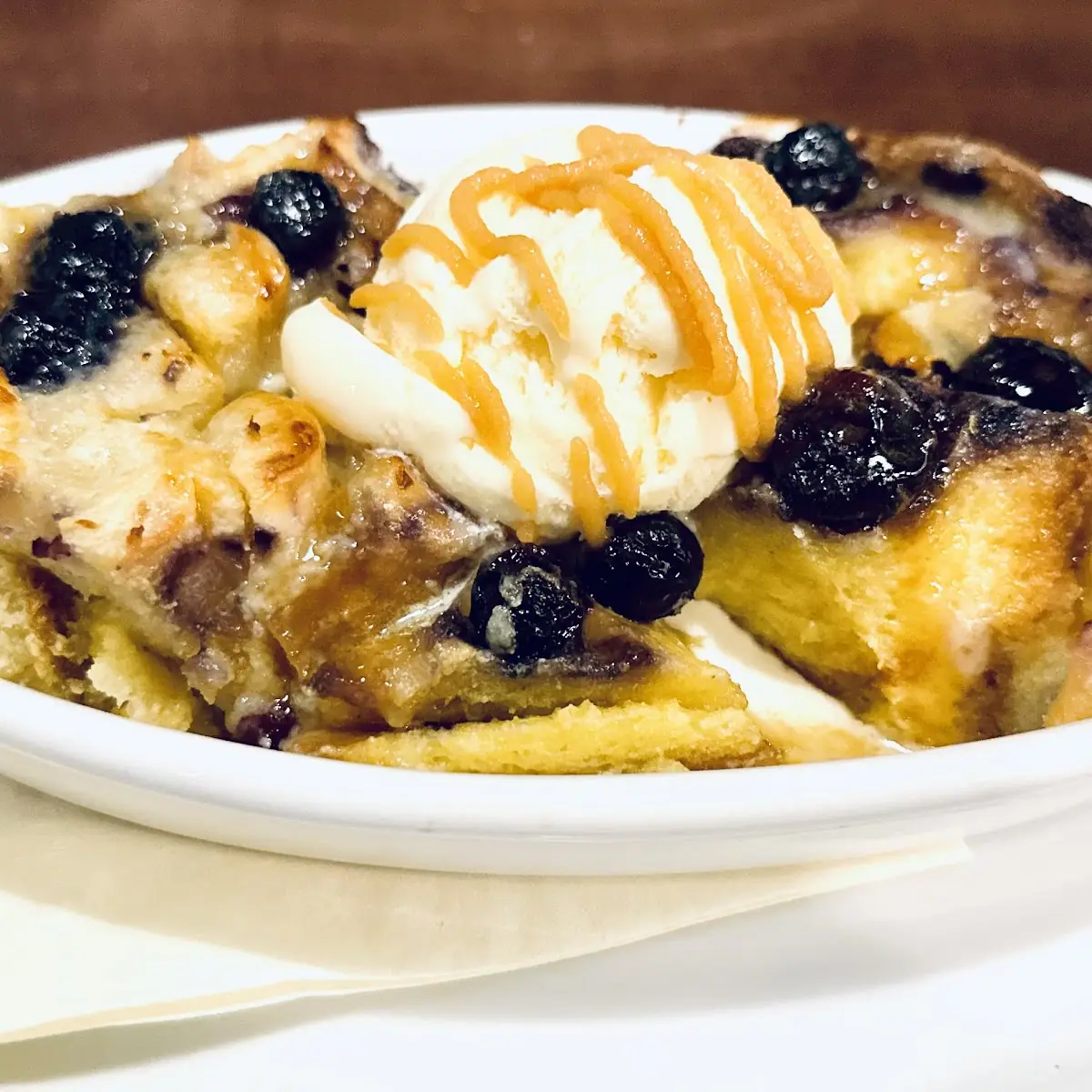 Chef’S Bread Pudding a La Mode