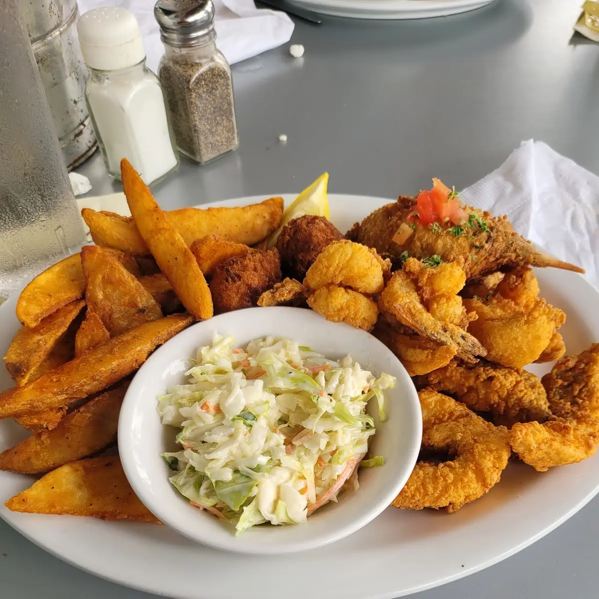 Fried Shrimp and Fish