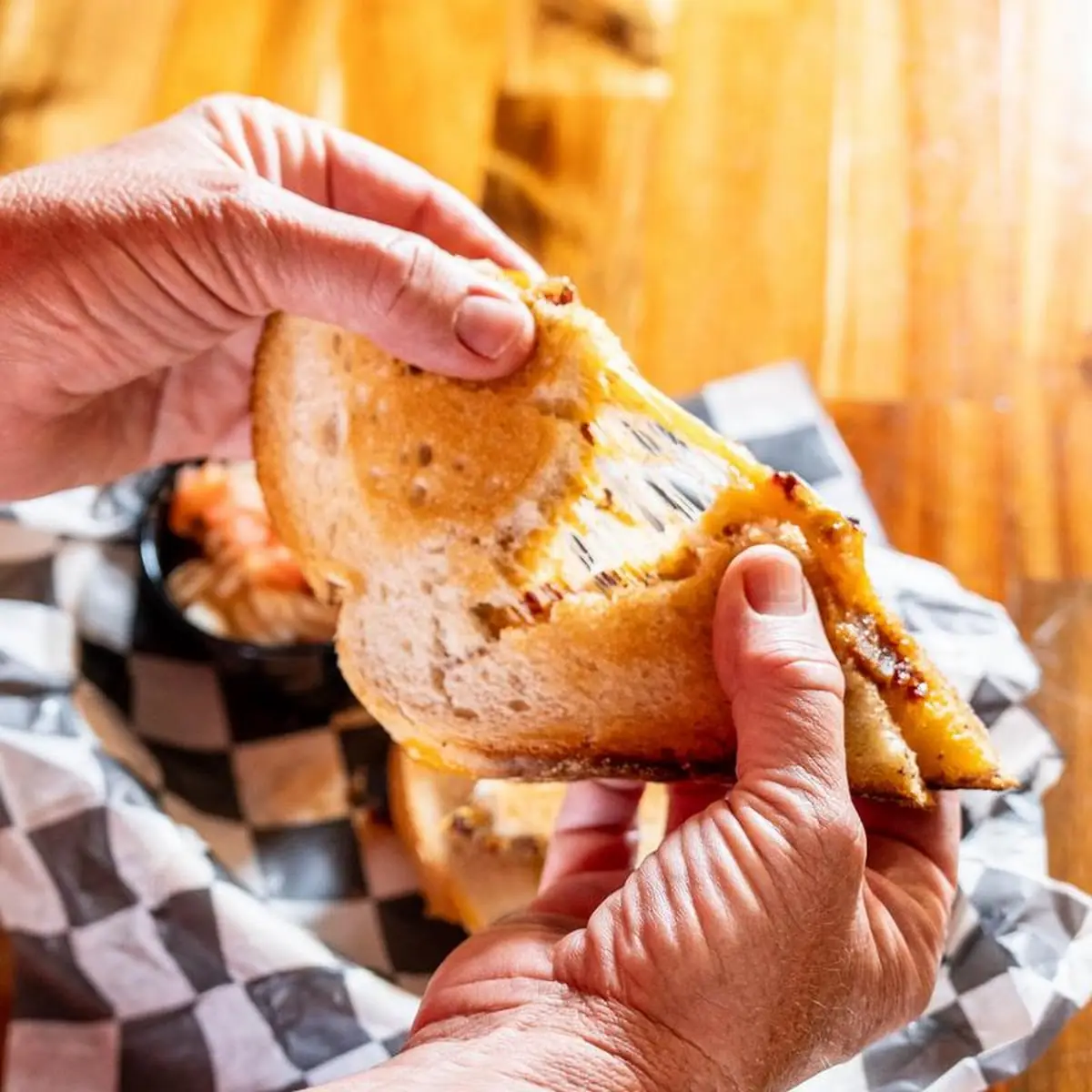Grilled Cheese Sand w Bacon Jam