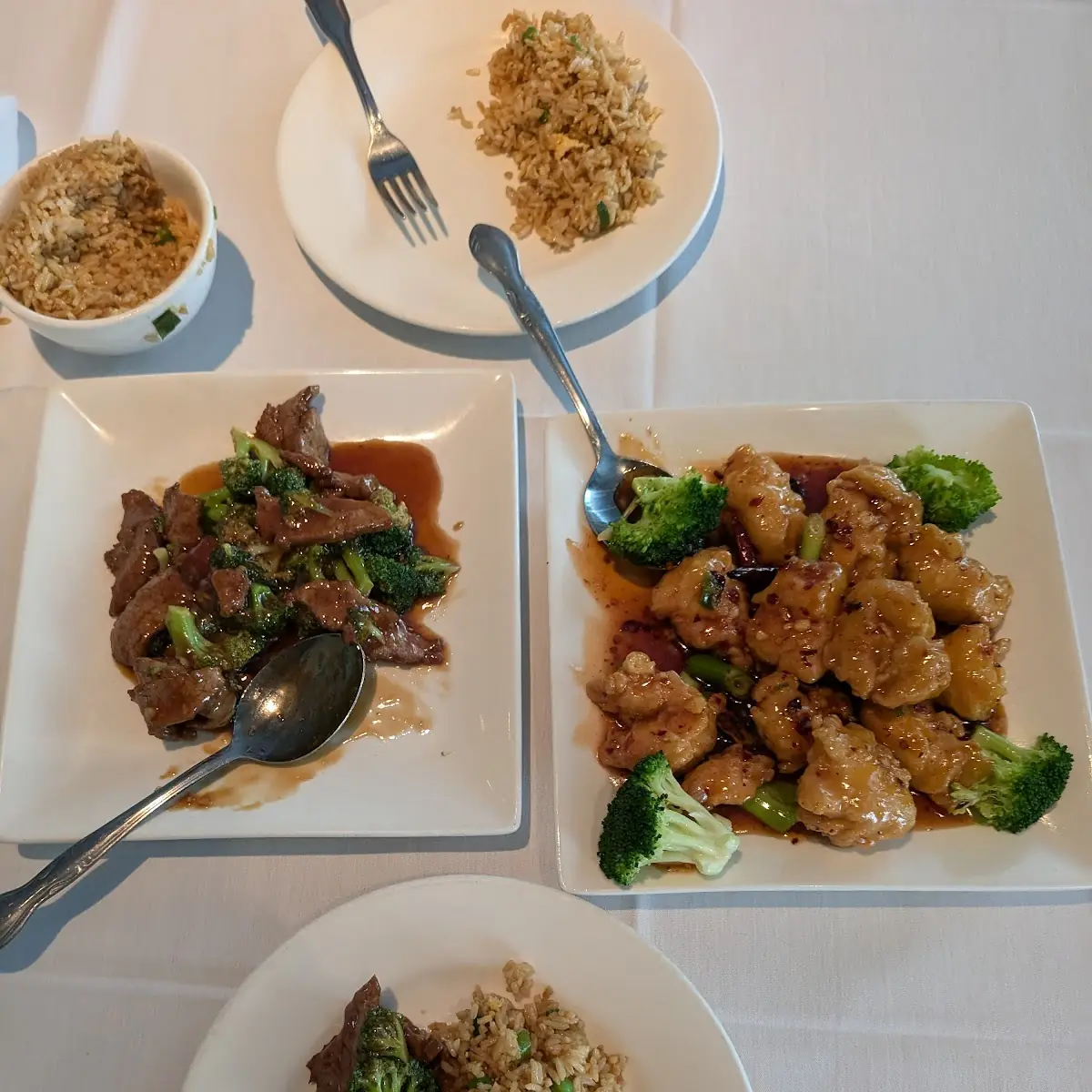 Broccoli and Beef Fried Rice