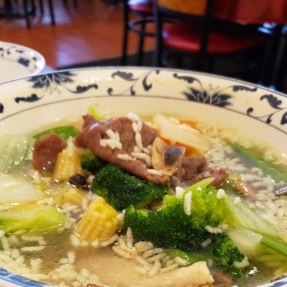 Sizzling Rice Soup