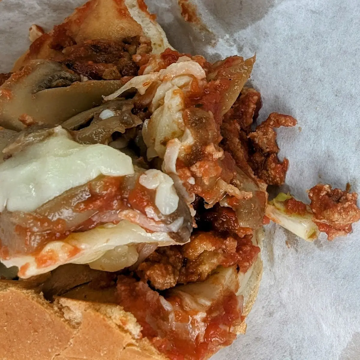 Eggplant Parmigiana Sub