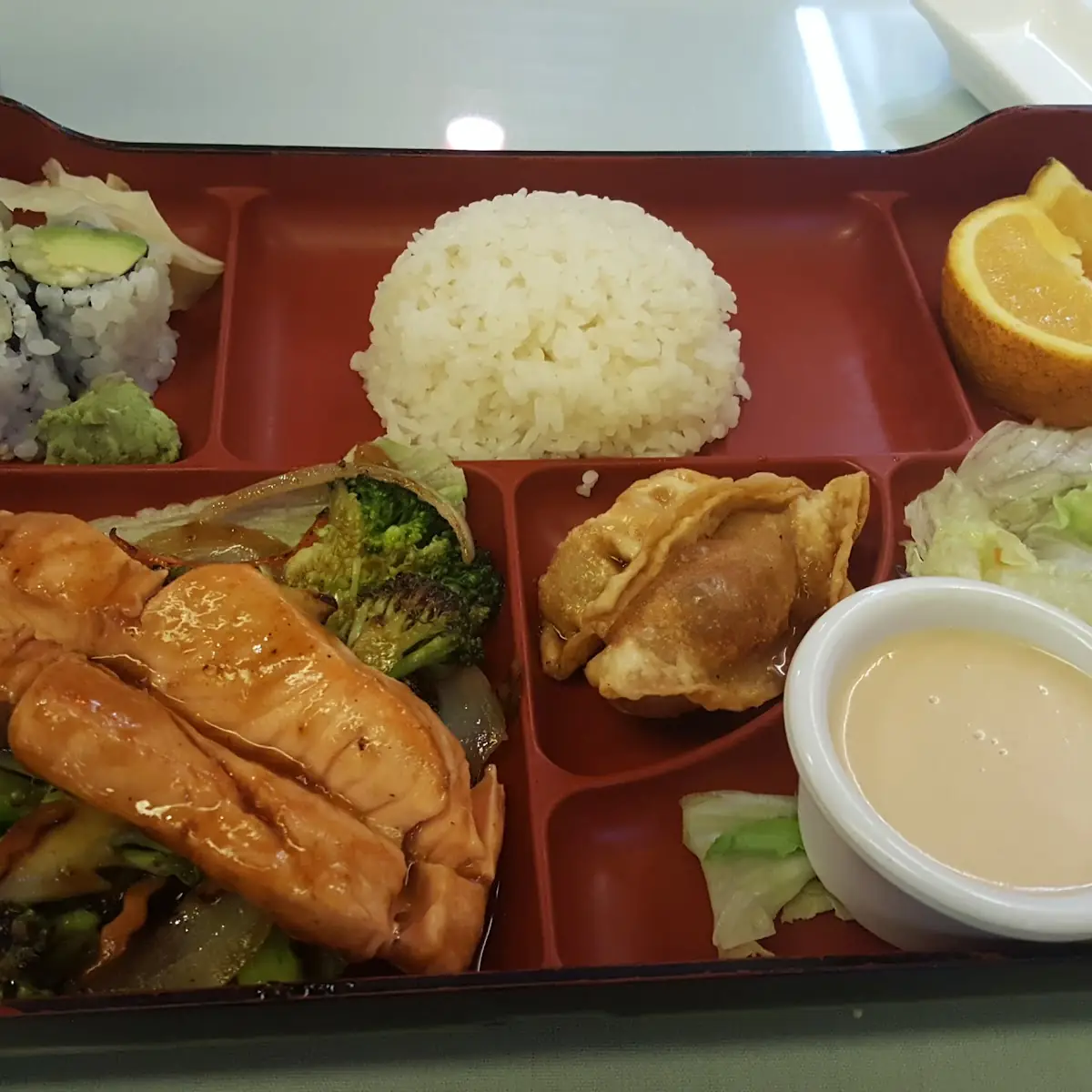 Teriyaki Salmon Bento Box