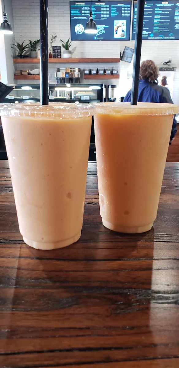 Mango Loco & Orange Sunrise Smoothies