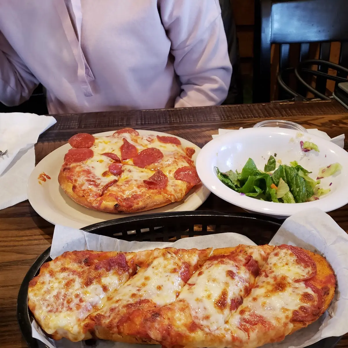 Personal Pizza Comes