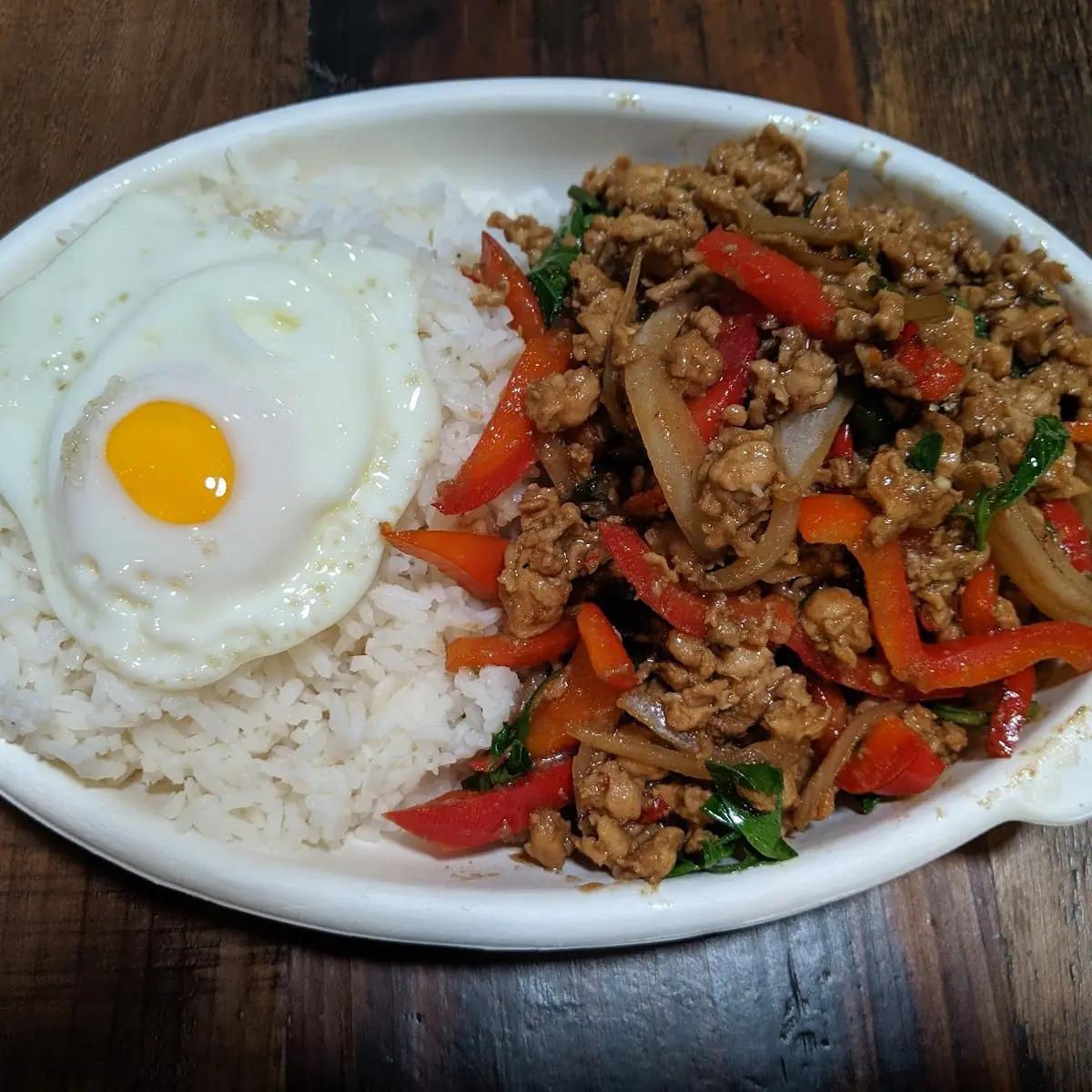 Basil Chicken Kra Pao