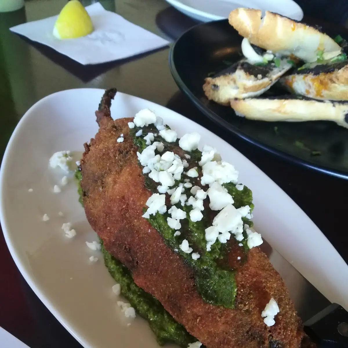 Lamb Chili Relleno