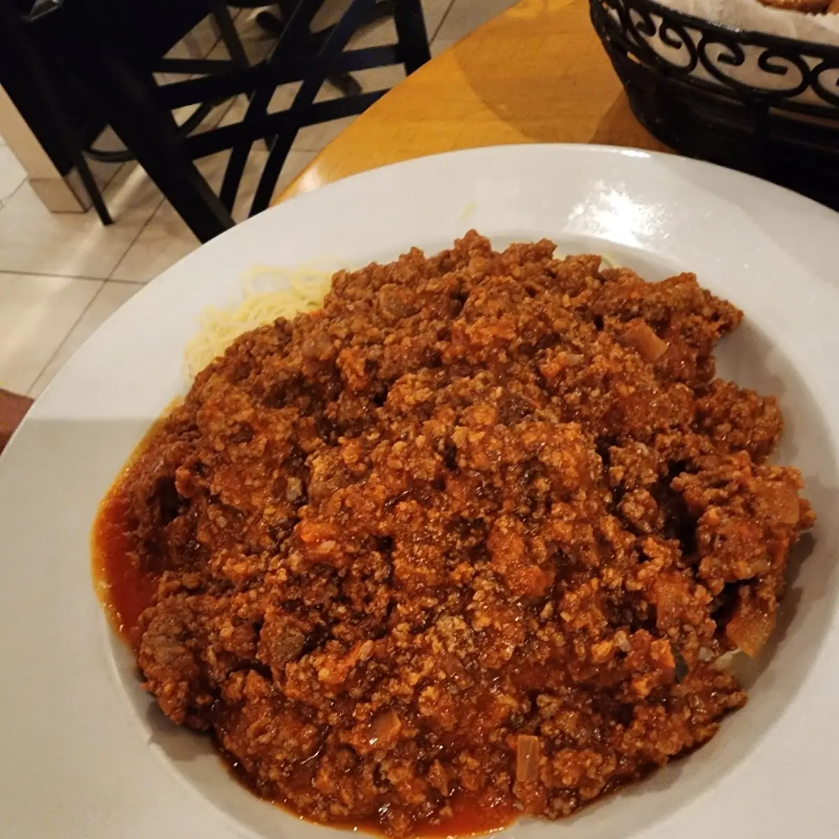 Spaghetti with Meat Sauce