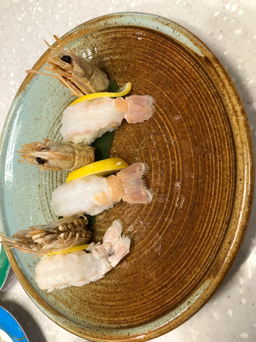 Scampi Sushi, Sushi Honke