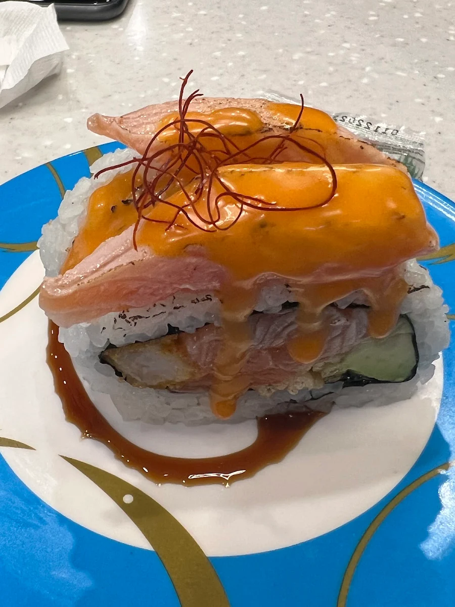 Spicy Salmon Roll, Sushi Honke