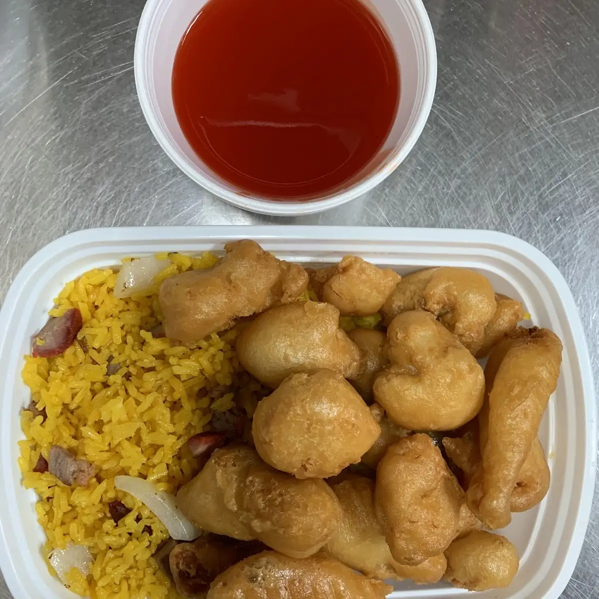 Wings Shrimp Fried Rice