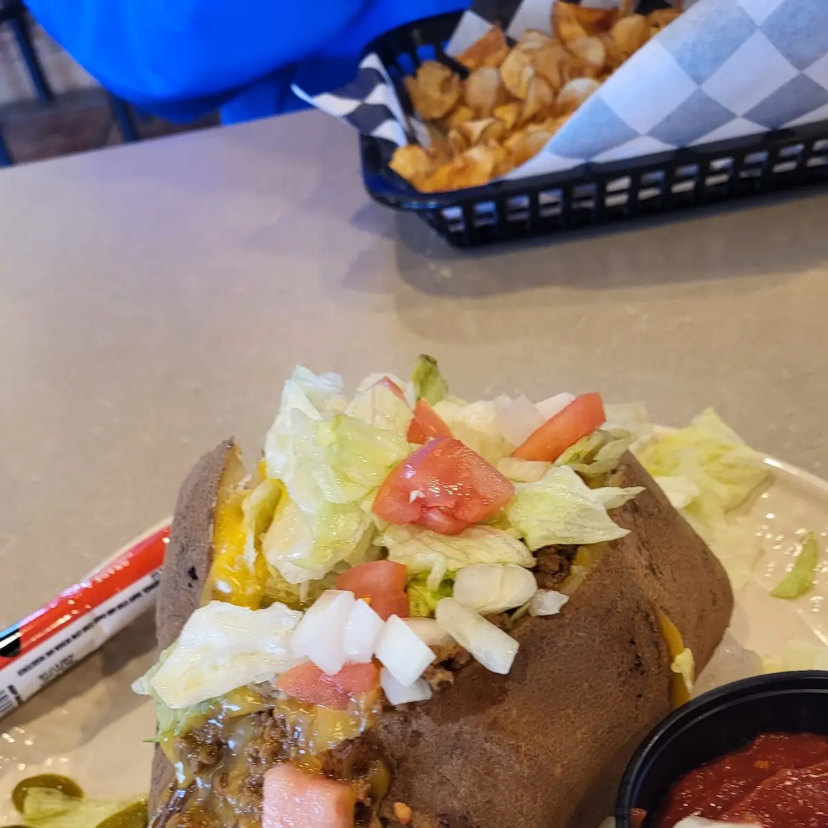 Big Taco Baked Potato