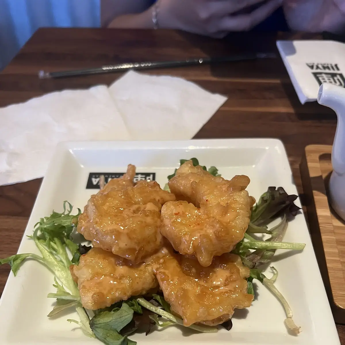 Spicy Creamy Shrimp Tempura