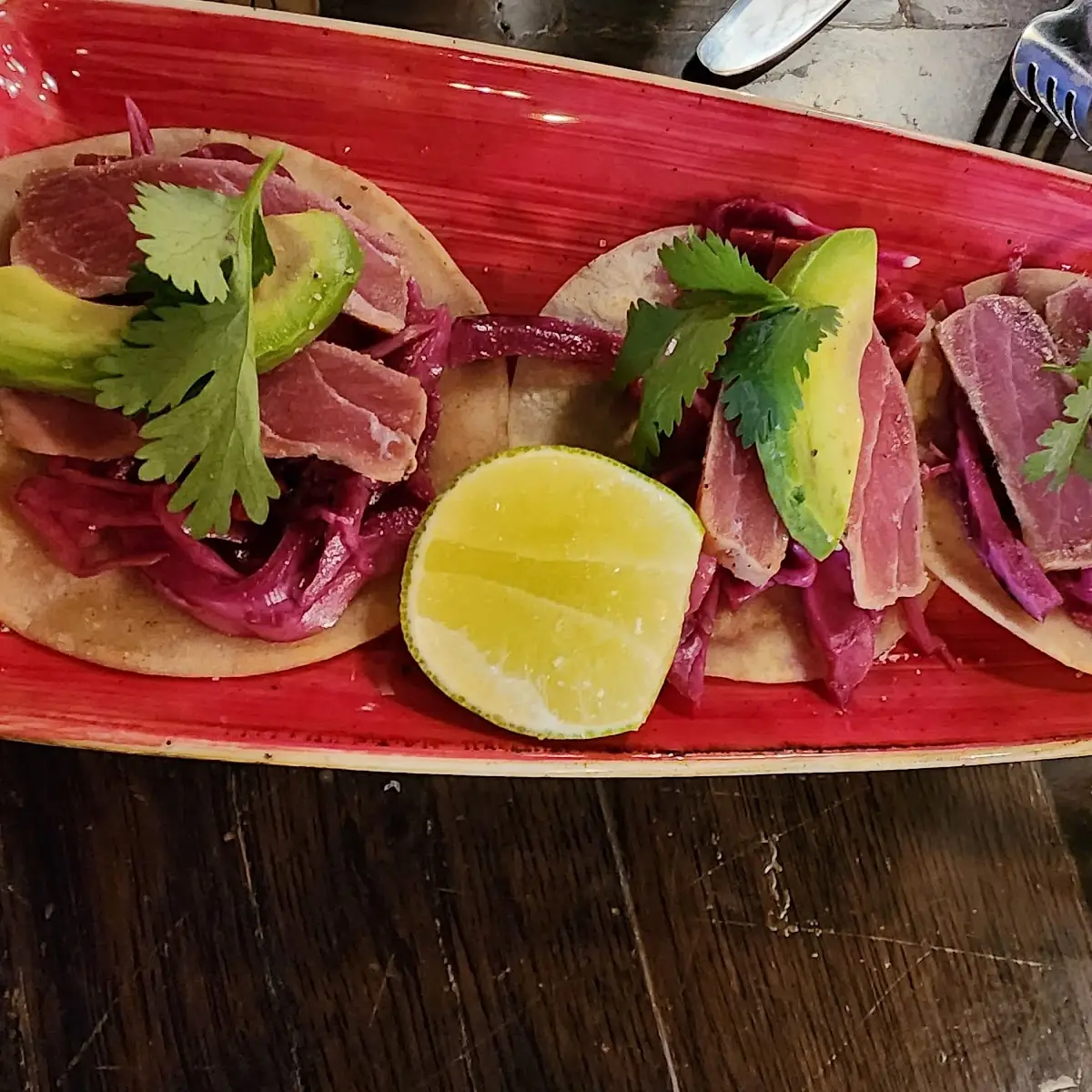 Ahi Tuna Tacos