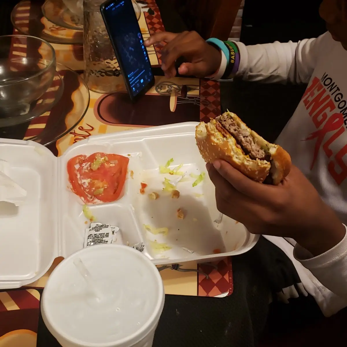 Bacon Cheeseburger with Everything Except Onions