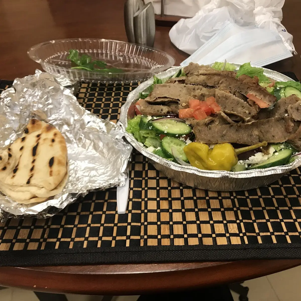 Lamb Beef Gyro Salad