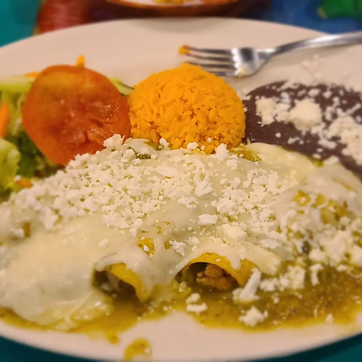 Chicken Enchiladas Verdes