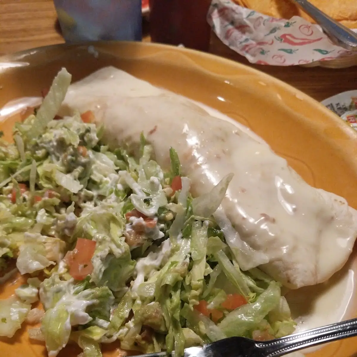 Chicken Burrito Loco