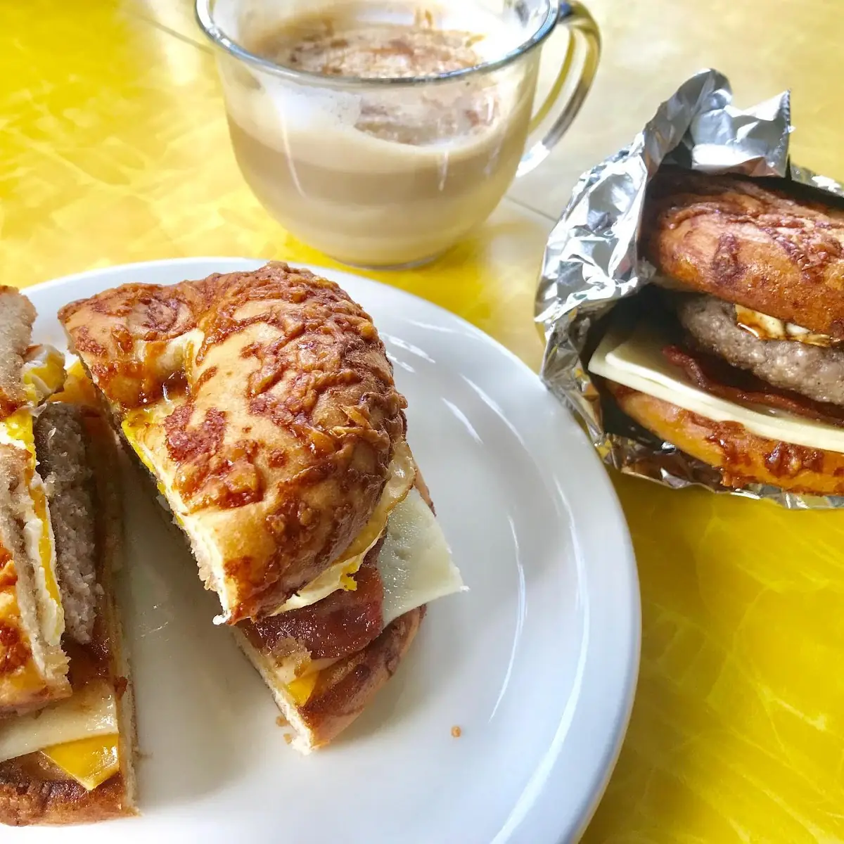 Mamas Breakfast Sandwich Cinnamon Rolls