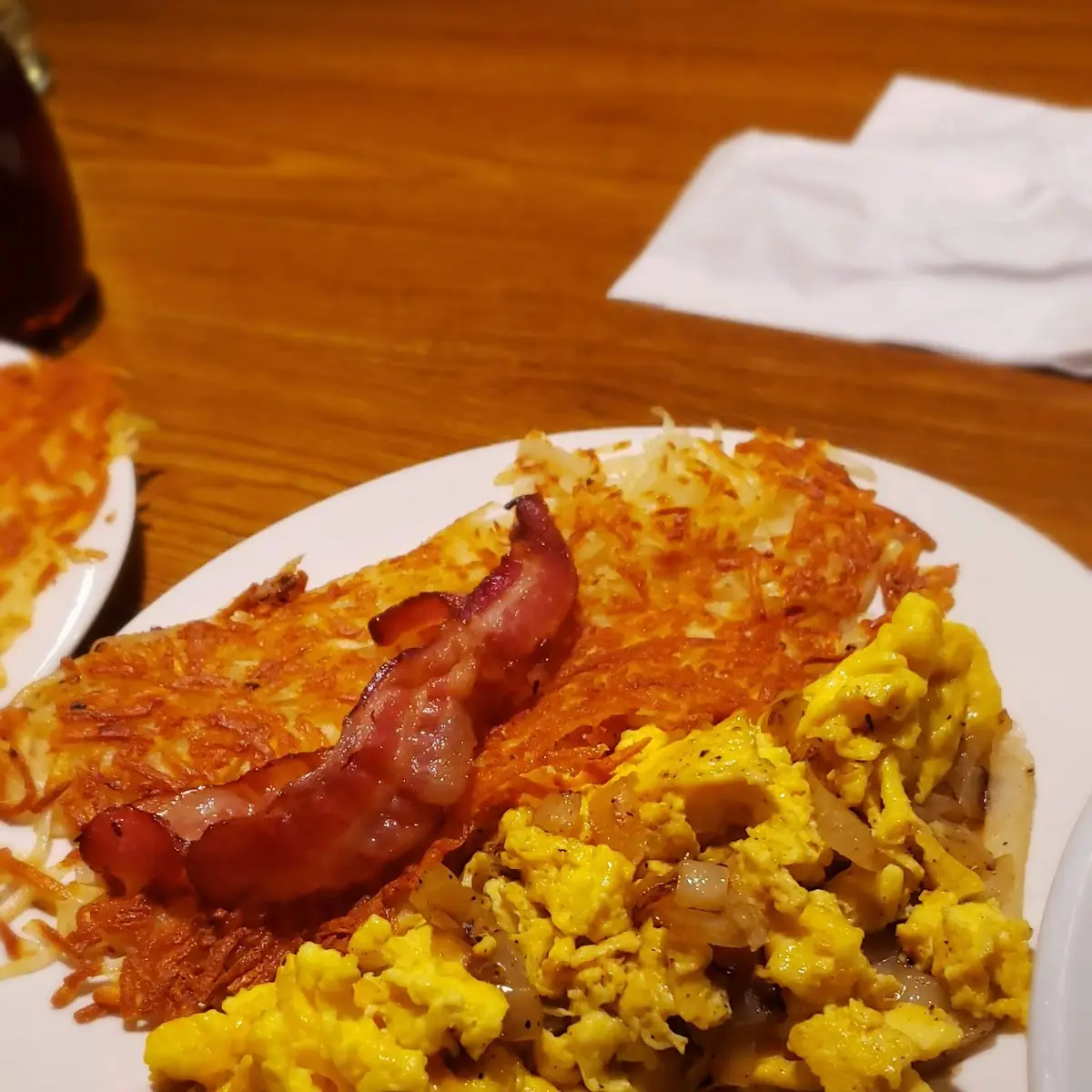 55 Scrambled Eggs & Cheddar Breakfast